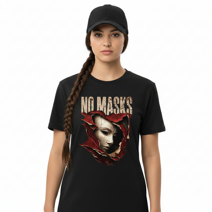 HigherBlanks Premium T-Shirt / NO MASKS