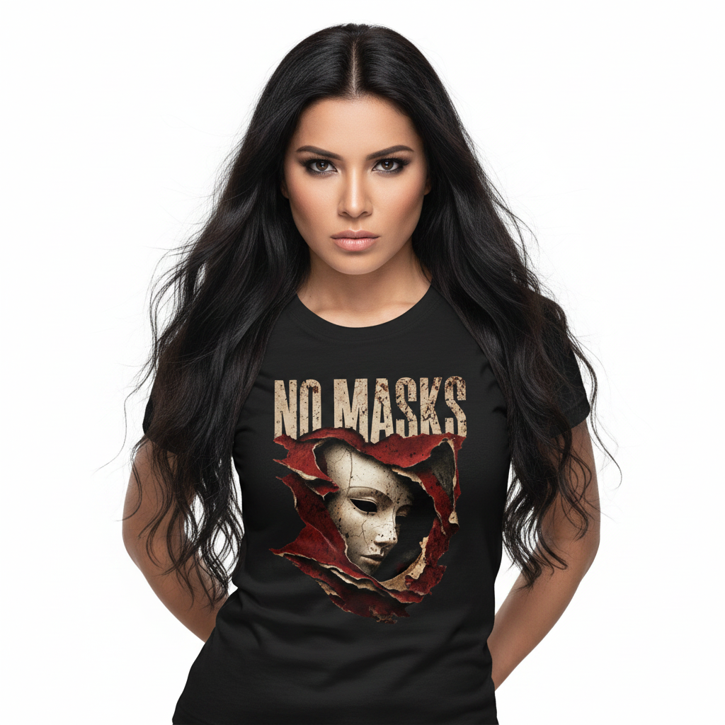 Premium Organic Shirt Women / NO MASKS