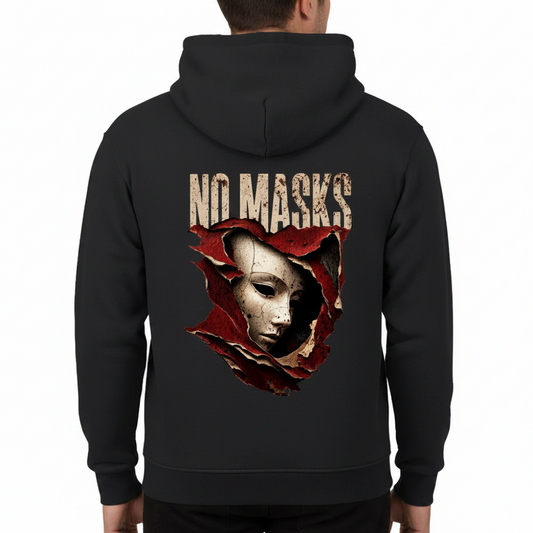 HigherBlanks Premium Hoodie / NO MASKS