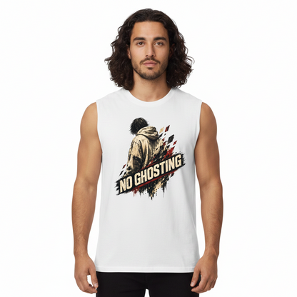 Sleeveless Oversized Tee/ NO GHOSTING