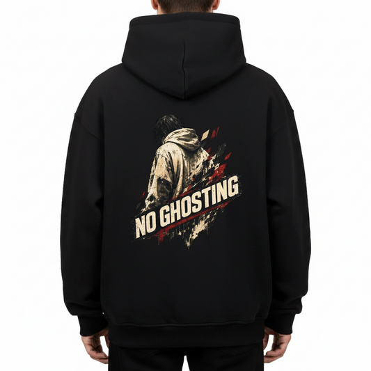 VACANCY Oversized Hoodie/ NO GHOSTING