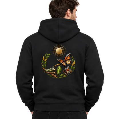 HigherBlanks Premium Hoodie / WandelKreis