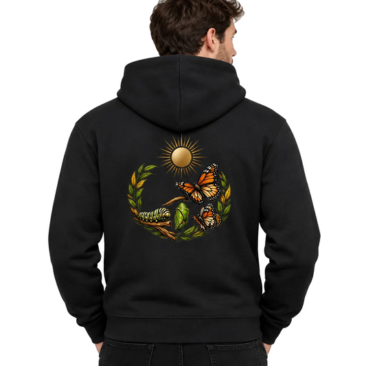 HigherBlanks Premium Hoodie / WandelKreis