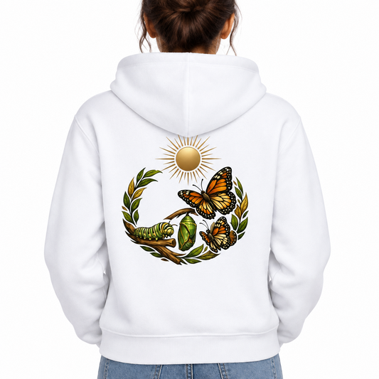 HigherBlanks Premium Hoodie / WandelKreis