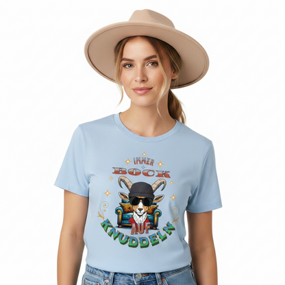 Premium Organic Shirt Women / IMMER BOCK auf KNUDDELN