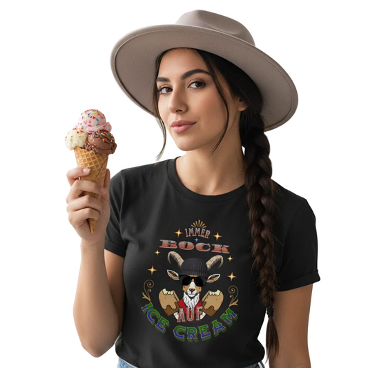 Premium Organic Shirt Women / IMMER BOCK auf ICE CREAM