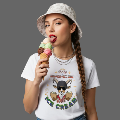 Premium Organic Shirt Women / IMMER BOCK auf ICE CREAM