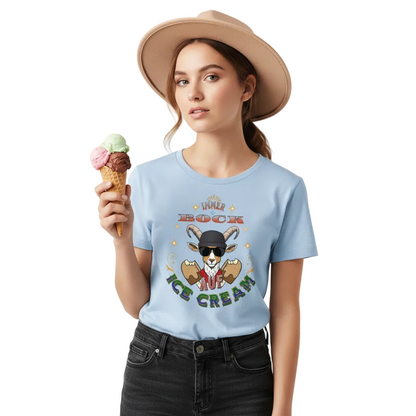 Premium Organic Shirt Women / IMMER BOCK auf ICE CREAM