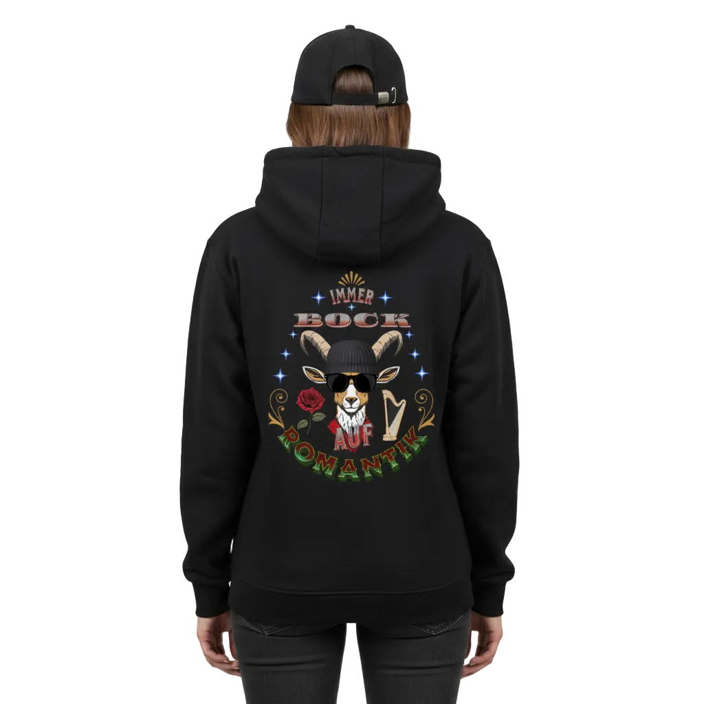HigherBlanks Premium Hoodie / IMMER BOCK auf ROMANTIK