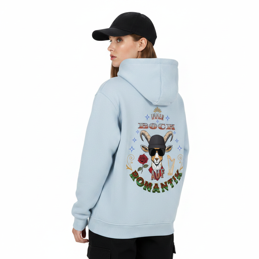 HigherBlanks Premium Hoodie / IMMER BOCK auf ROMANTIK