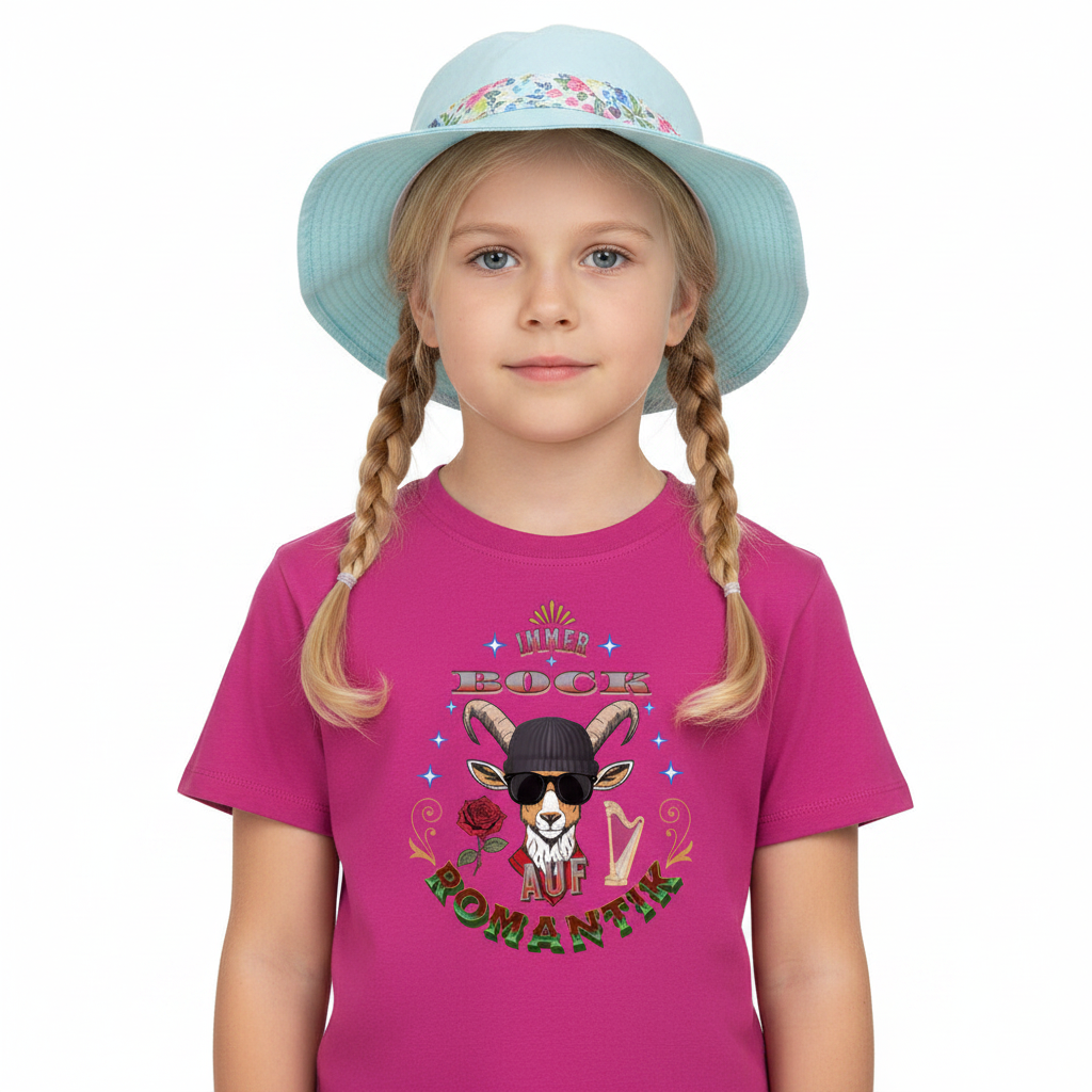Premium Organic Shirt Kids / IMMER BOCK auf ROMANTIK