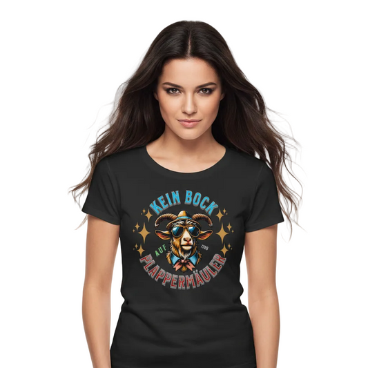Premium Organic Shirt Women / KEIN BOCK auf PLAPPERMÄULER