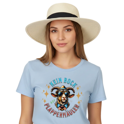 Premium Organic Shirt Women / KEIN BOCK auf PLAPPERMÄULER