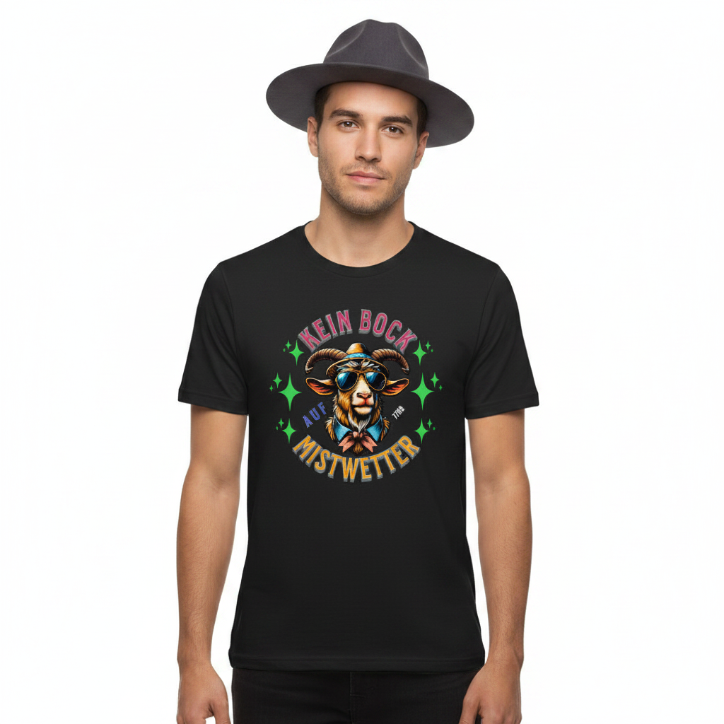 HigherBlanks Premium T-Shirt / KEIN BOCK auf MISTWETTER