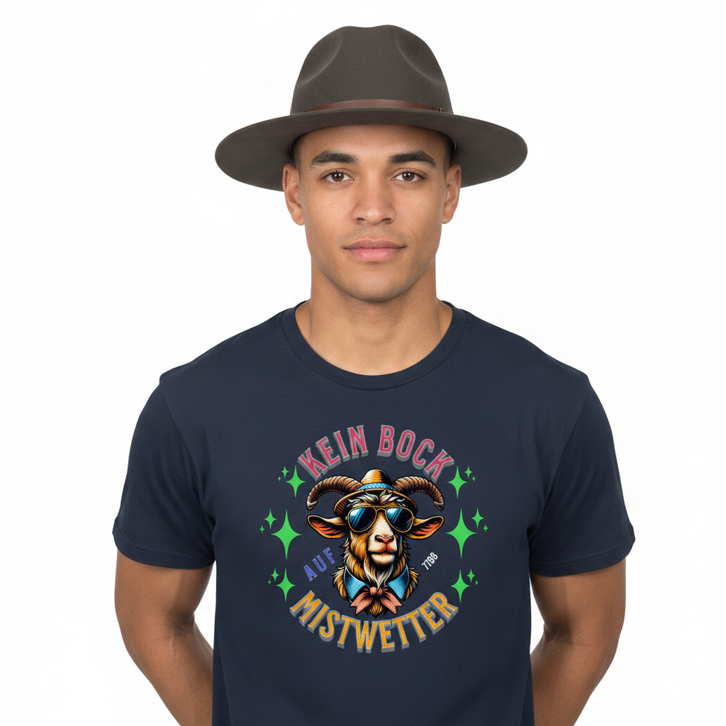 HigherBlanks Premium T-Shirt / KEIN BOCK auf MISTWETTER