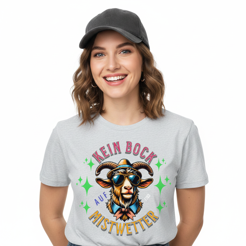 HigherBlanks Premium T-Shirt / KEIN BOCK auf MISTWETTER