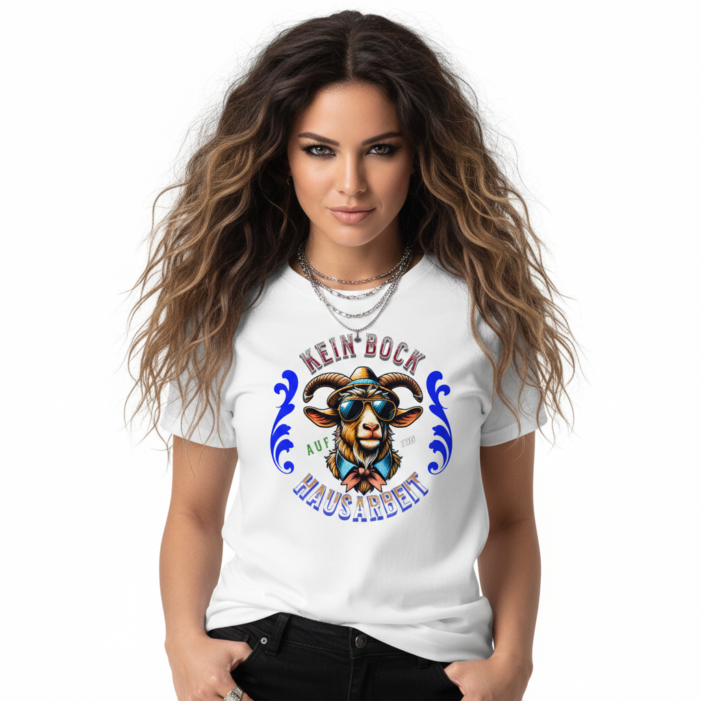 HigherBlanks Premium T-Shirt / KEIN BOCK auf HAUSARBEIT