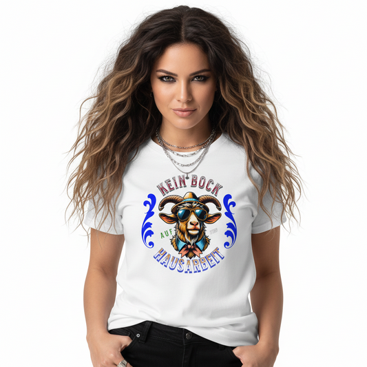 HigherBlanks Premium T-Shirt / KEIN BOCK auf HAUSARBEIT