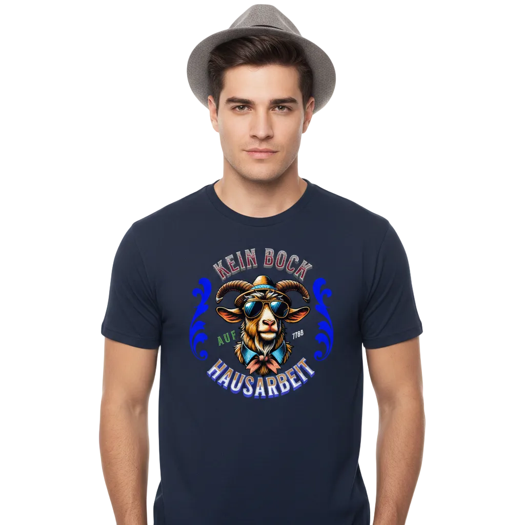 HigherBlanks Premium T-Shirt / KEIN BOCK auf HAUSARBEIT
