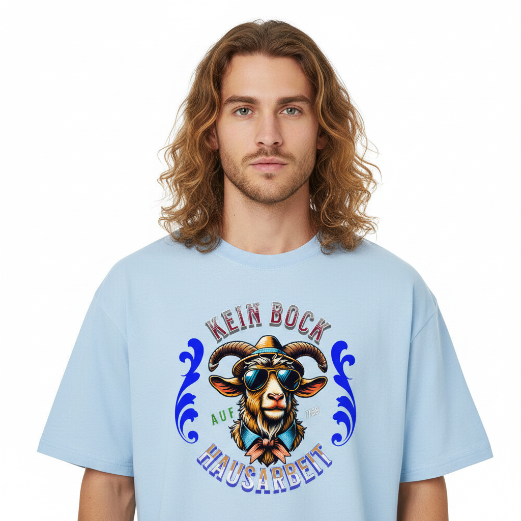 VACANCY Oversized Shirt / KEIN BOCK auf HAUSARBEIT