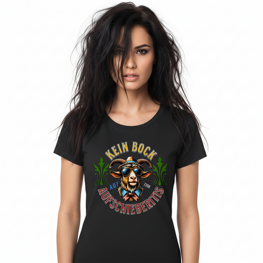 Premium Organic Shirt Women / KEIN BOCK auf AUFSCHIEBERITIS
