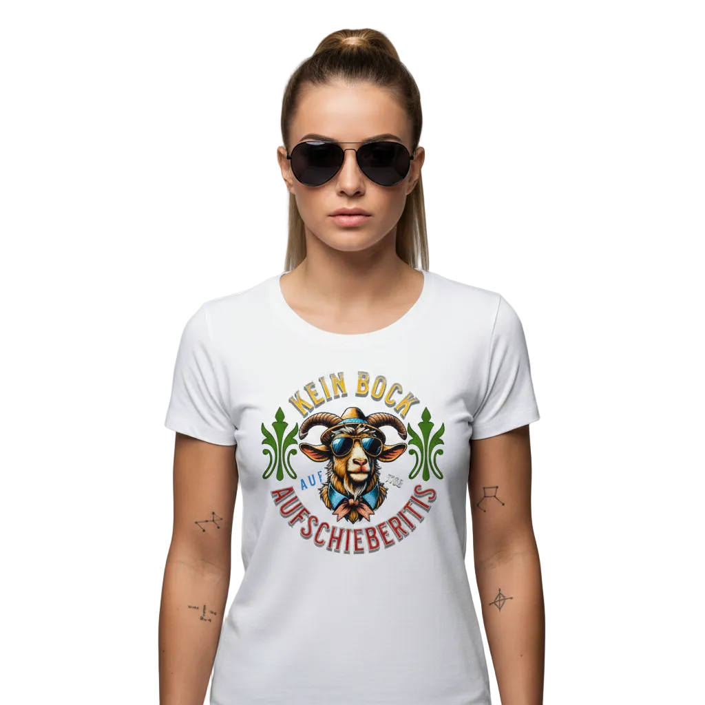 Premium Organic Shirt Women / KEIN BOCK auf AUFSCHIEBERITIS