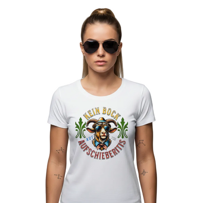 Premium Organic Shirt Women / KEIN BOCK auf AUFSCHIEBERITIS