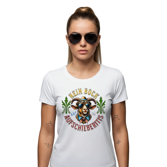 Premium Organic Shirt Women / KEIN BOCK auf AUFSCHIEBERITIS