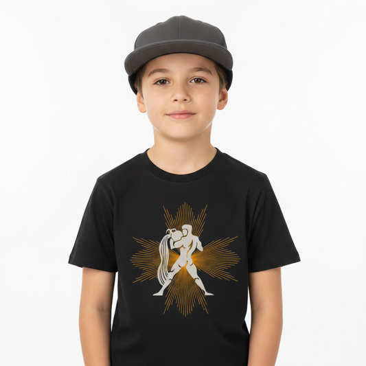 Premium Organic Shirt Kids / Wassermann – Aura Sternzeichen