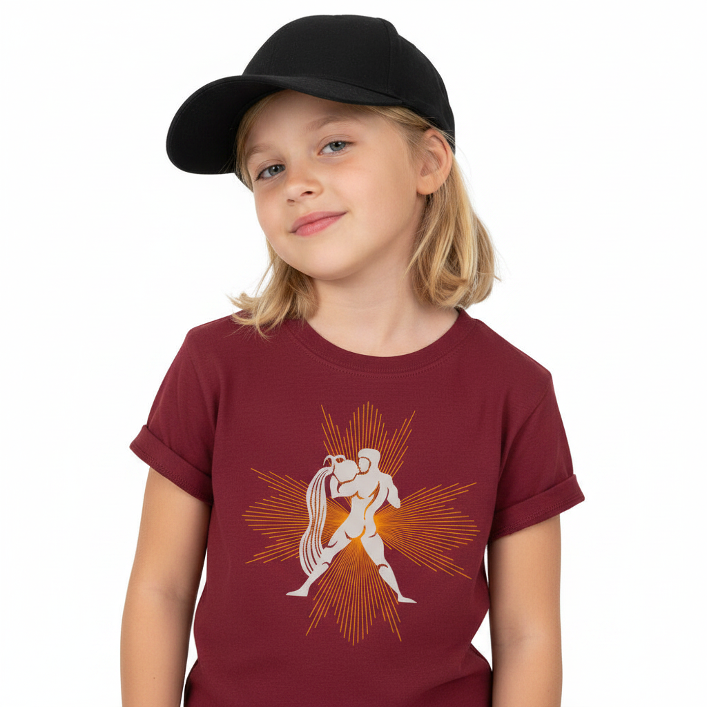 Premium Organic Shirt Kids / Wassermann – Aura Sternzeichen