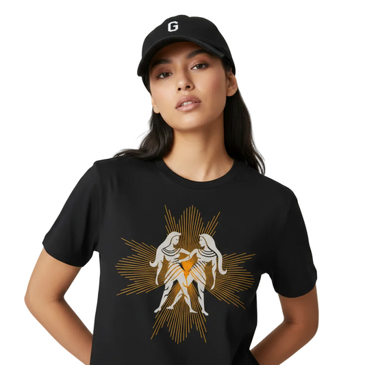 HigherBlanks Premium T-Shirt / Sternzeichen-Zwillinge Aura