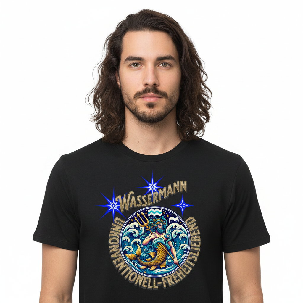 HigherBlanks Premium T-Shirt /Wassermann Sternzeichen