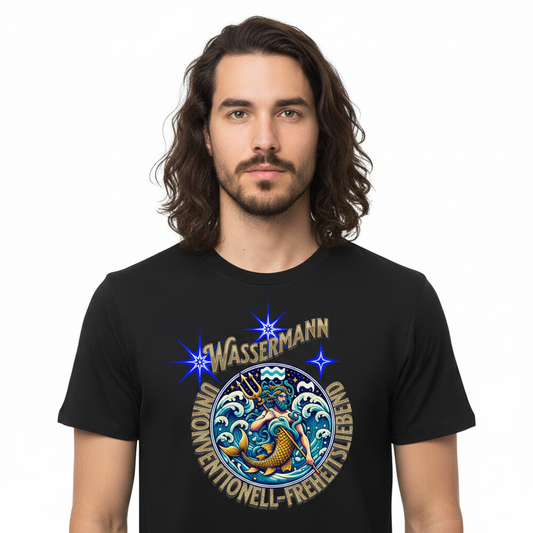 HigherBlanks Premium T-Shirt /Wassermann Sternzeichen