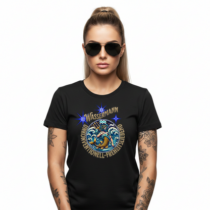 Premium Organic Shirt Women / Wassermann Sternzeichen