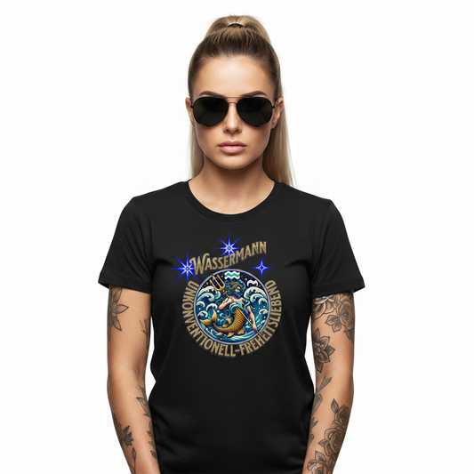 Premium Organic Shirt Women / Wassermann Sternzeichen