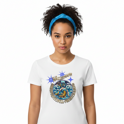 Premium Organic Shirt Women / Wassermann Sternzeichen