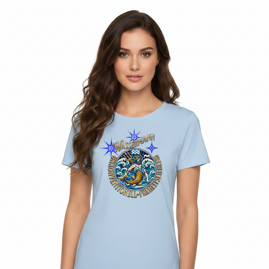 Premium Organic Shirt Women / Wassermann Sternzeichen