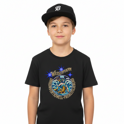 Premium Organic Shirt Kids / Wassermann Sternzeichen