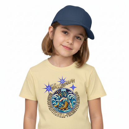 Premium Organic Shirt Kids / Wassermann Sternzeichen