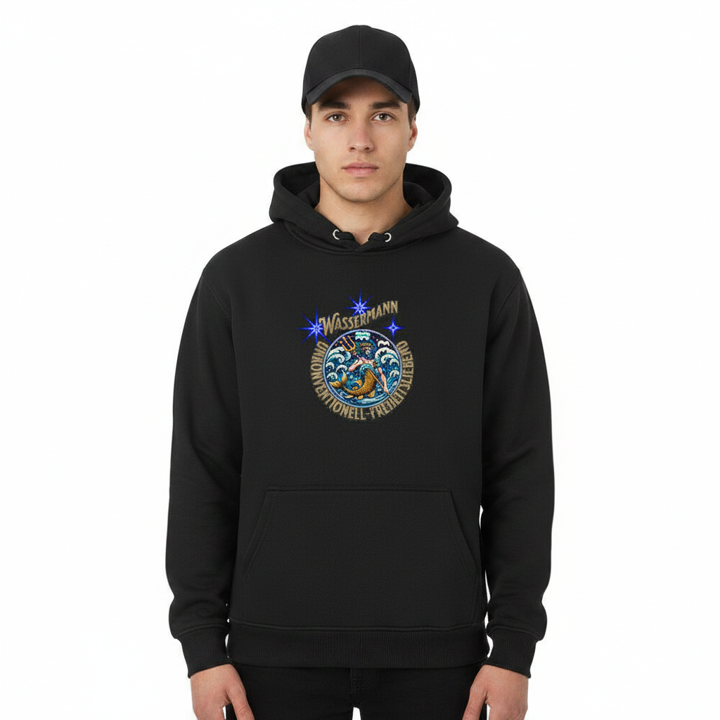 HigherBlanks Premium Hoodie / Wassermann Sternzeichen