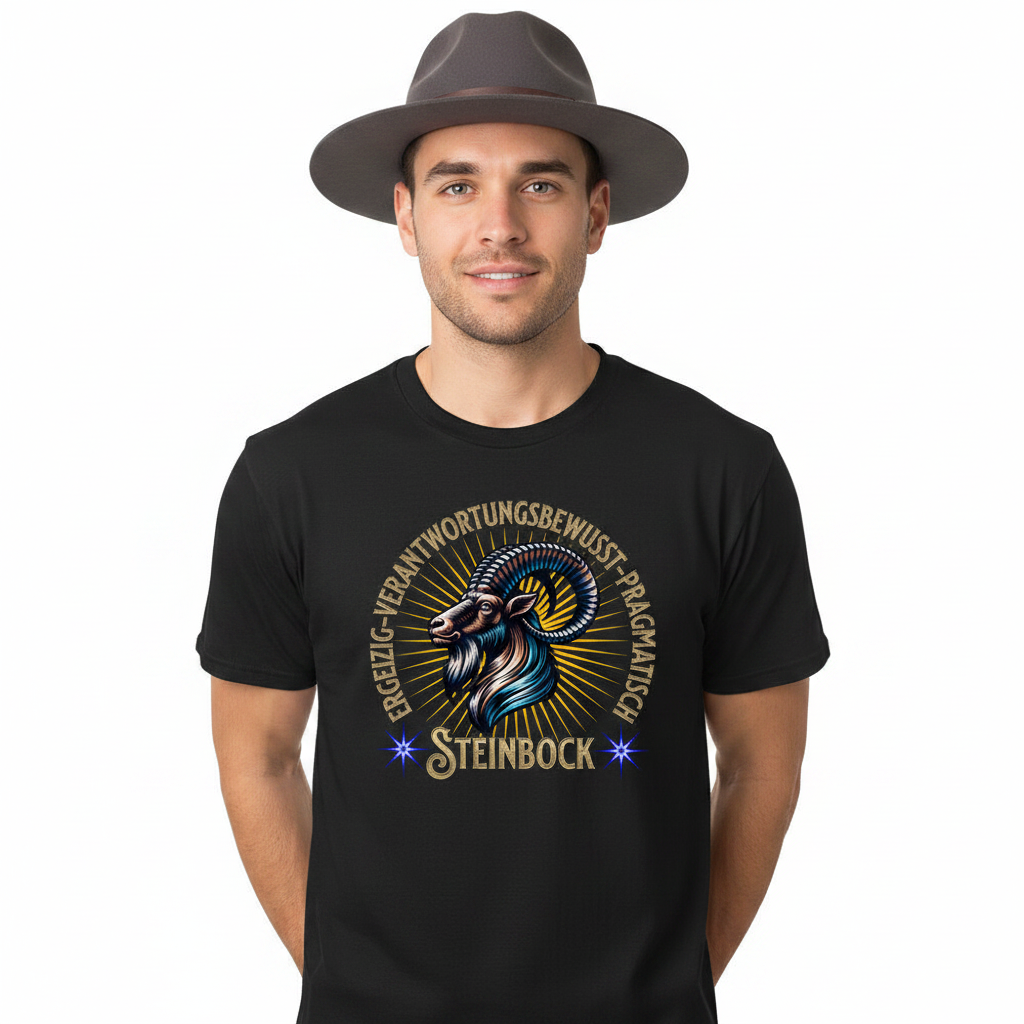 Steinbock Sternzeichen / HigherBlanks Premium T-Shirt