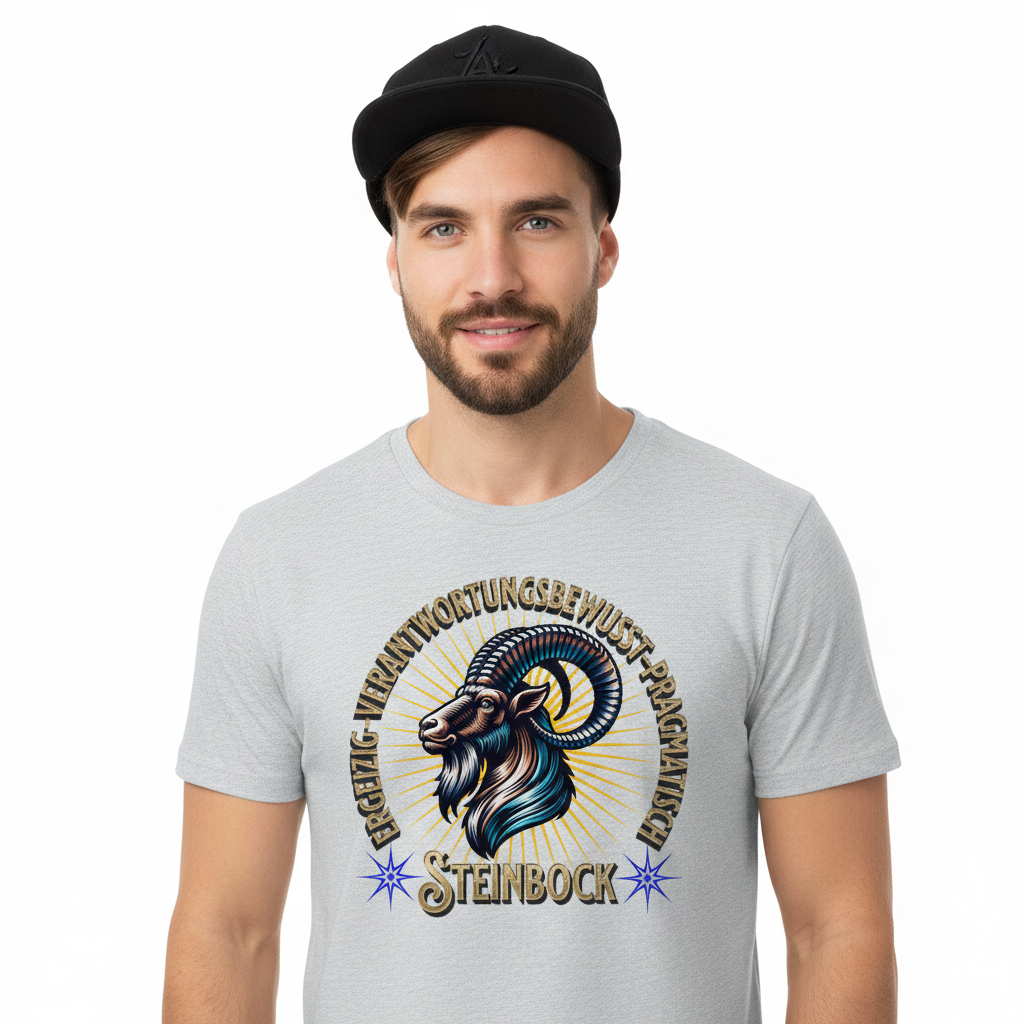 Steinbock Sternzeichen / HigherBlanks Premium T-Shirt