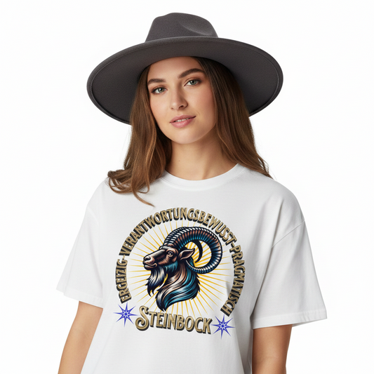 Sternzeichen-Steinbock /  VACANCY Oversized Shirt