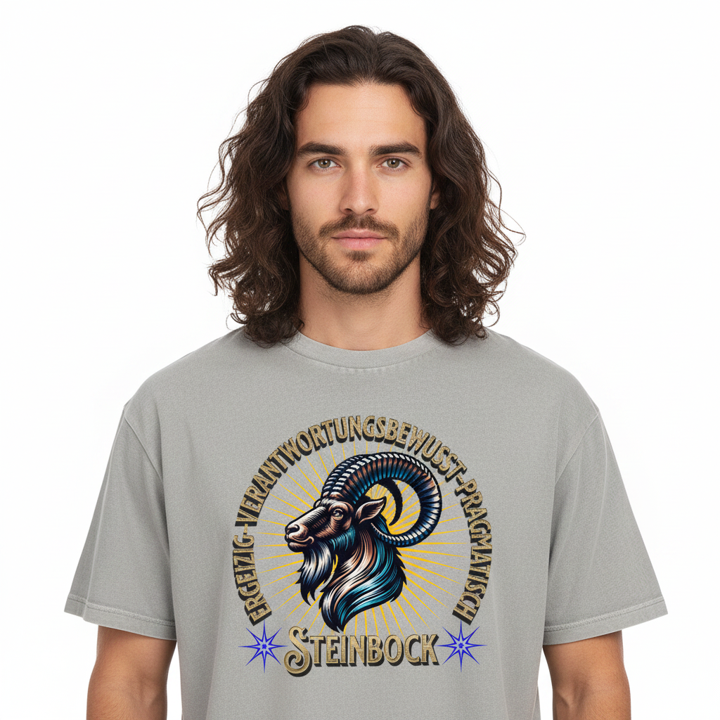 Sternzeichen-Steinbock /  VACANCY Oversized Shirt