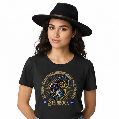 Steinbock Sternzeichen /  Premium Organic Shirt Women