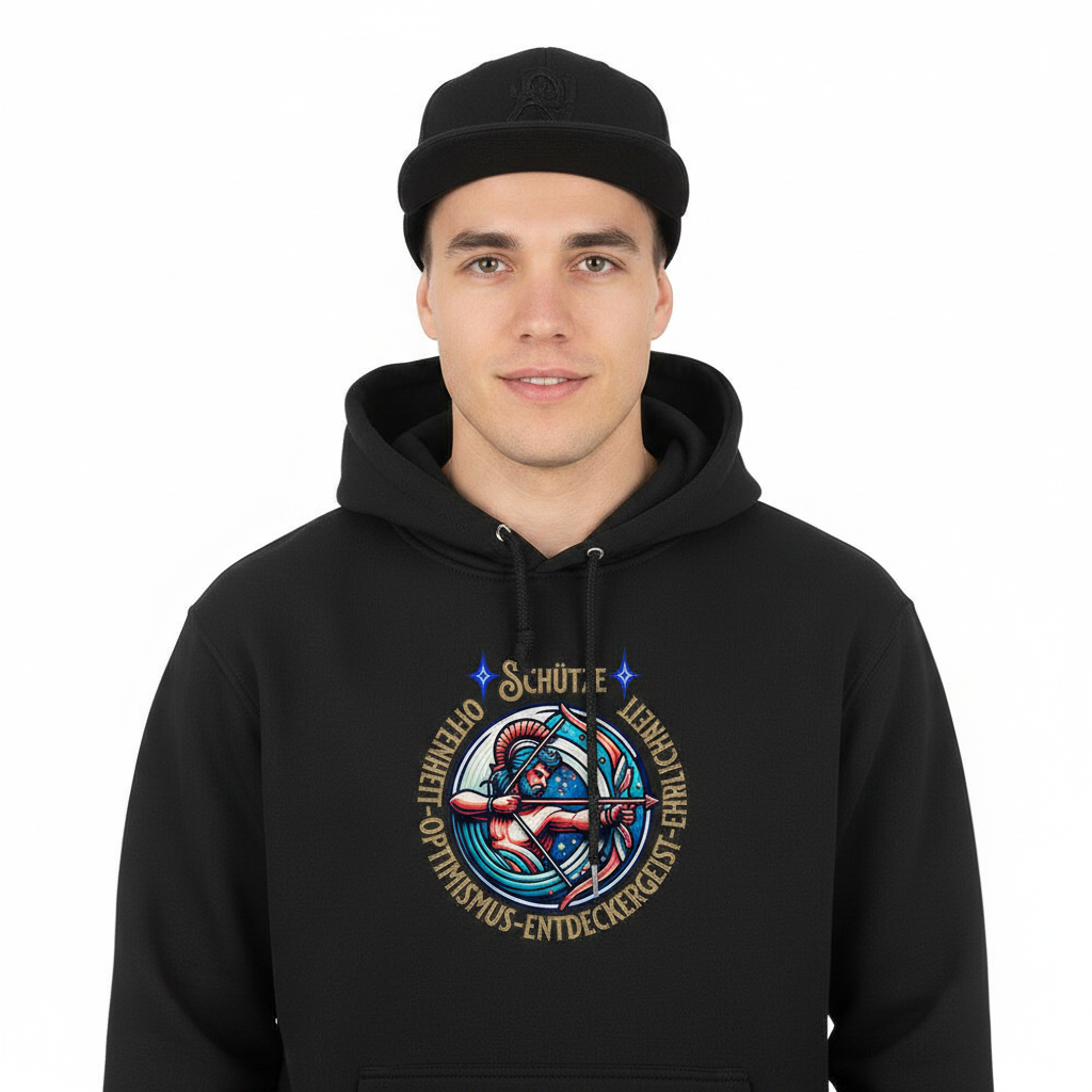 HigherBlanks Premium Hoodie / Schütze Sternzeichen