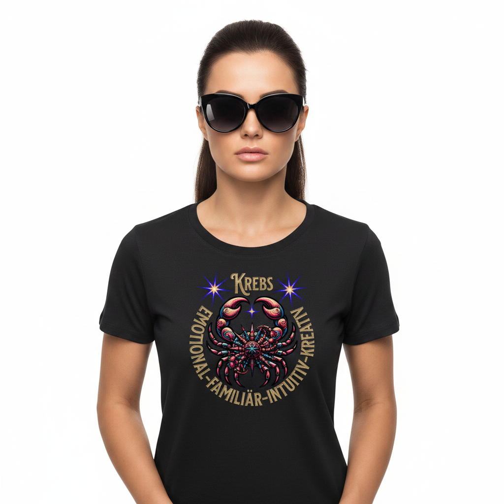 Premium Organic Shirt Women / Krebs Sternzeichen