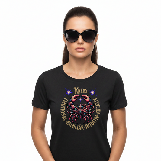Premium Organic Shirt Women / Krebs Sternzeichen