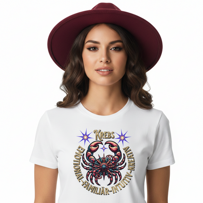 Premium Organic Shirt Women / Krebs Sternzeichen