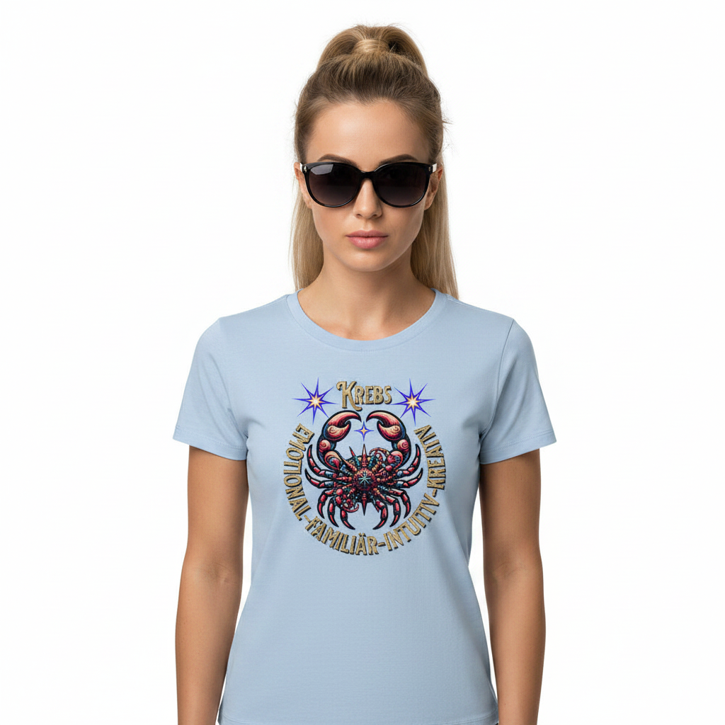 Premium Organic Shirt Women / Krebs Sternzeichen